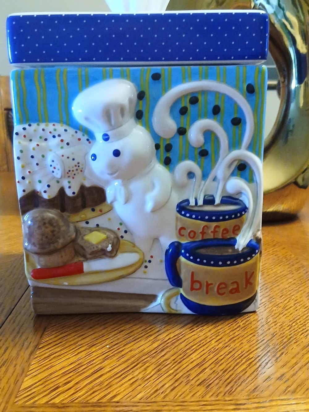 The Pillsbury Doughboy" Coffee Canister